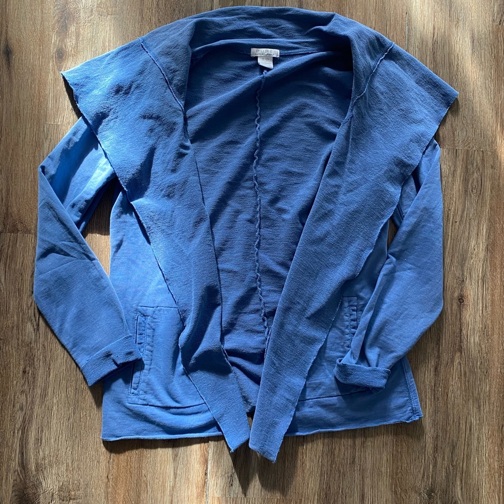 Pure Alfred Sung Open Front Cardigan
